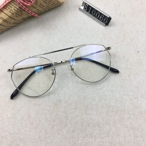 Oval Shaped Gold Glasses Oval Shaped Lady Optical Frames Optical Glasses Manufactory